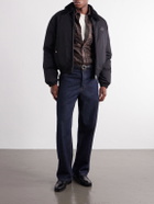 Burberry - Checked Wool-Twill Flannel Shirt - Brown