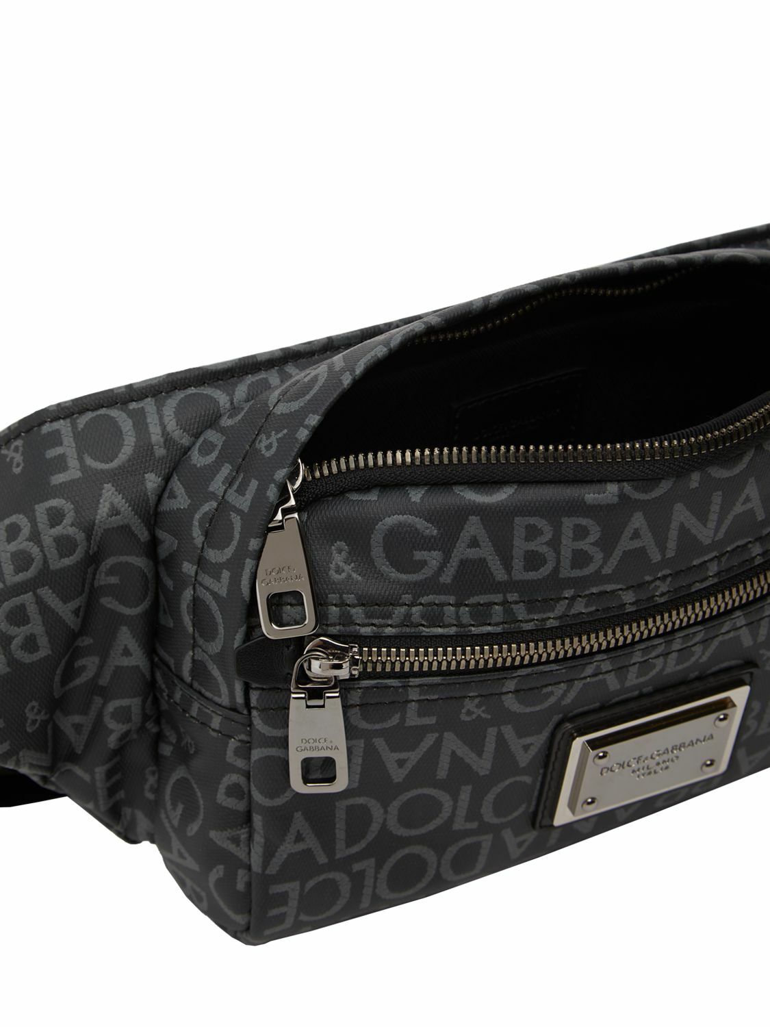 DOLCE & GABBANA - Logo Jacquard Belt Bag Dolce & Gabbana