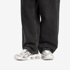 Nike Shox Ride 2 Opp3 Sneaker in White/Black/Gum Yellow
