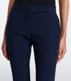McQueen Crêpe bootcut pants