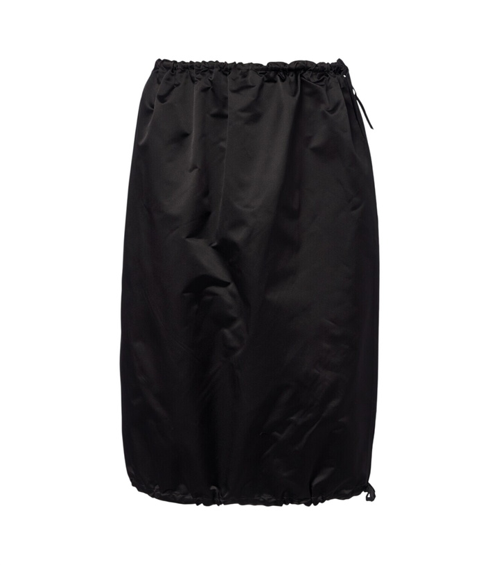 Photo: Prada Silk satin midi skirt