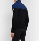 Fusalp - Issyk Slim-Fit Colour-Block Intarsia Knitted Rollneck Ski Sweater - Black