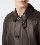 The Row Sitali leather car coat