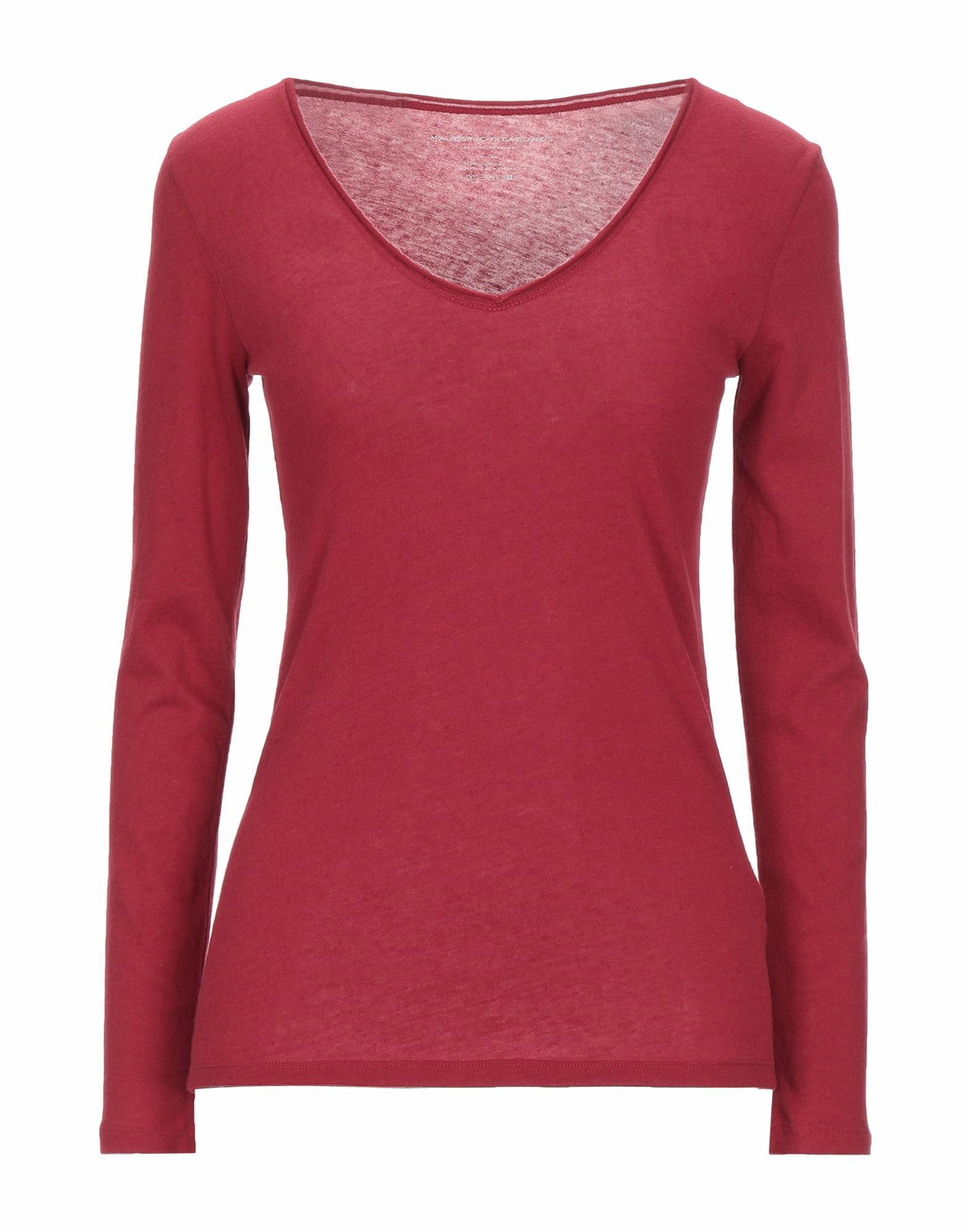 Majestic Filatures Womens T-shirt Brick