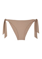 Max Mara Beachwear Samuela Pearlescent Bikini Briefs Beige