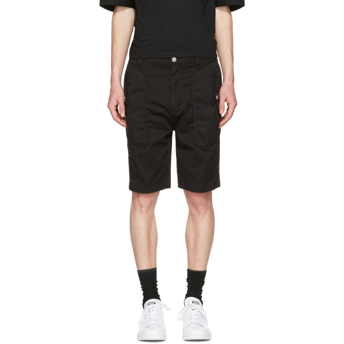 Photo: Helmut Lang Black Utility Shorts