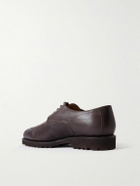 Majordome - L88 Split-Toe Cross-Grain Leather Derby Shoes - Brown