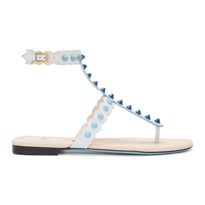 Fendi best sale studded sandals