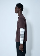 Miu Miu Logo Motif Polo Shirt