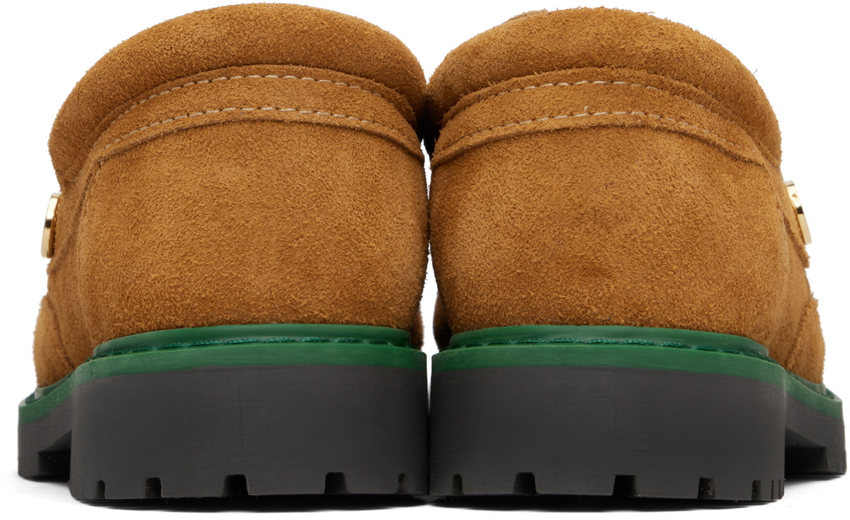 Casablanca Brown Leather Boat Shoes