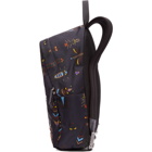 Fendi Blue Super Bugs Backpack