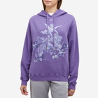 Off-White Women's Framed Putti Regular Hoodie in Washed Deep Blue