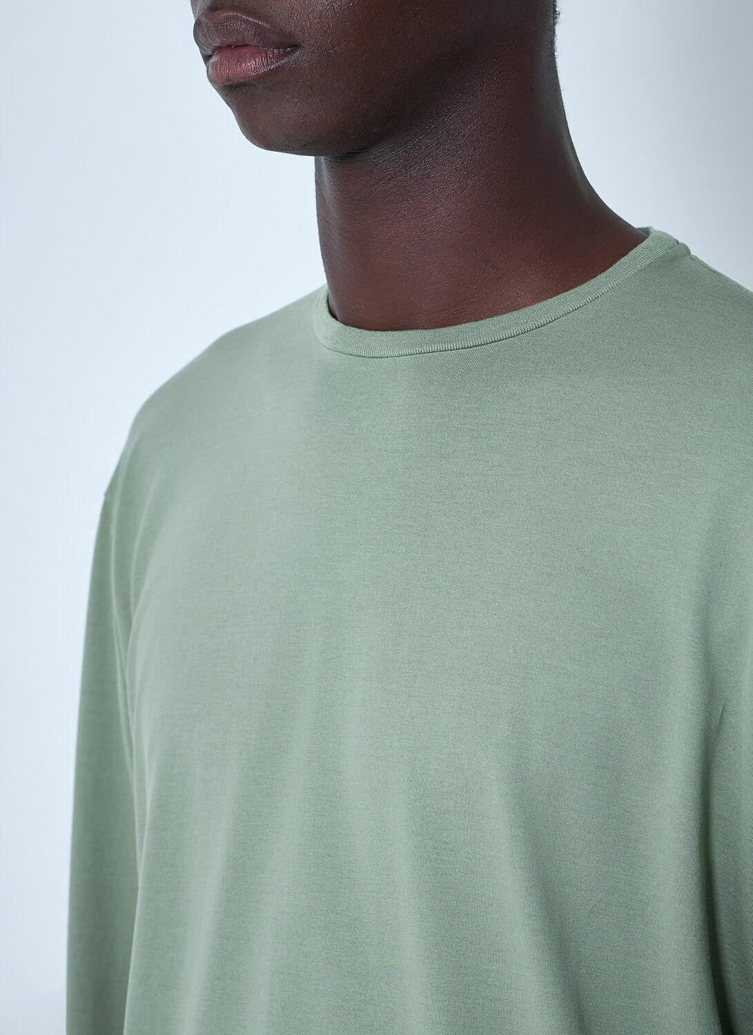 RIER Cotton Long Sleeve T-Shirt