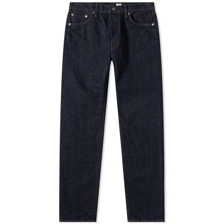 Photo: Edwin Men's Slim Tapered Jean in Blue Unwashed