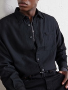 NN07 - Deon 5027 LENZING™ ECOVERO™ Twill Shirt - Black