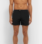 TOM FORD - Slim-Fit Short-Length Swim Shorts - Black