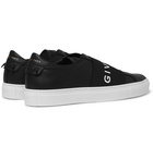 Givenchy - Urban Street Logo-Print Leather Slip-On Sneakers - Men - Black