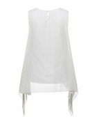 Peserico Womens Top Ivory