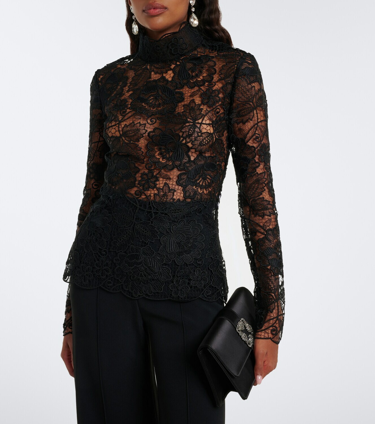 Elie Saab Lace top