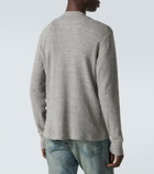 RRL Waffle-knit cotton Henley shirt