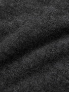 LE 17 SEPTEMBRE - Knitted Zip-Up Cardigan - Gray