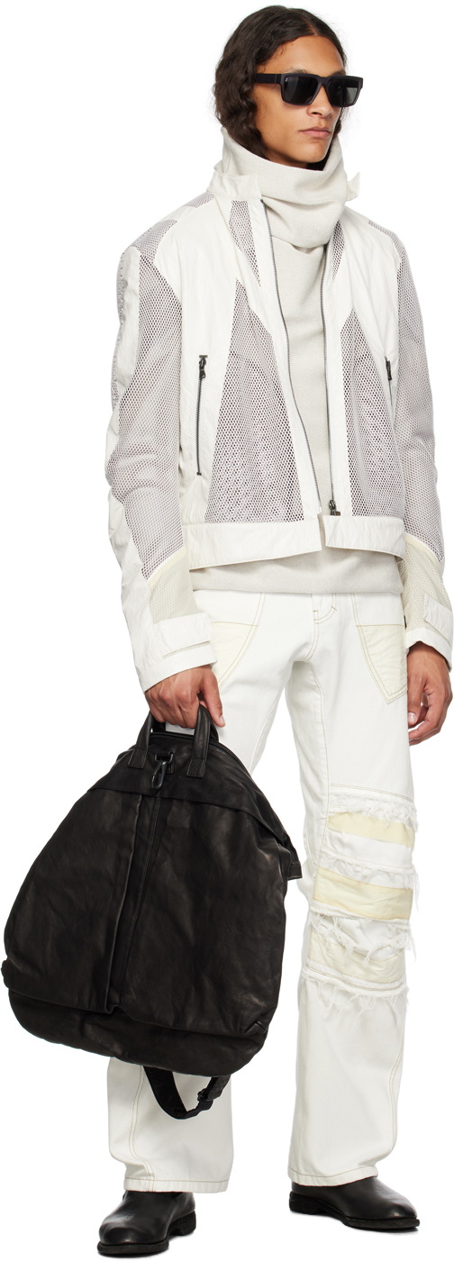 CARNET-ARCHIVE White Human Shell Jeans