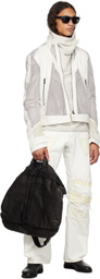 CARNET-ARCHIVE White Human Shell Jeans