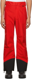 Moncler Grenoble Red Snowboard Pants