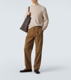 The Row Suede loafers