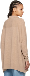 Stella McCartney Beige V-Neck Sweater