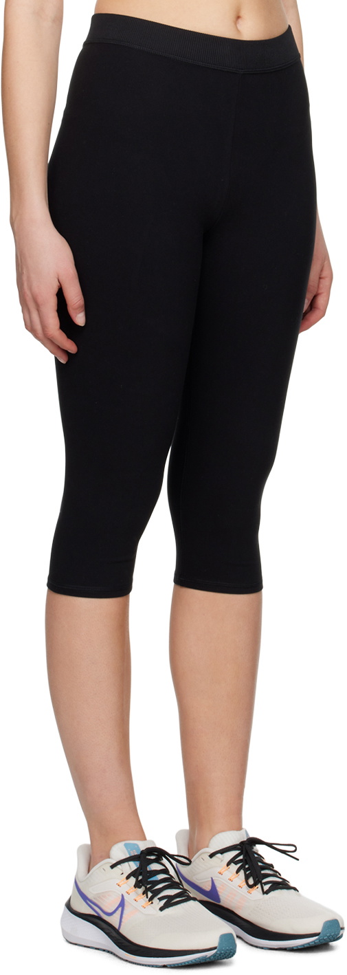 Alo Black Alosoft Iconic 90's Capri Leggings Aloye