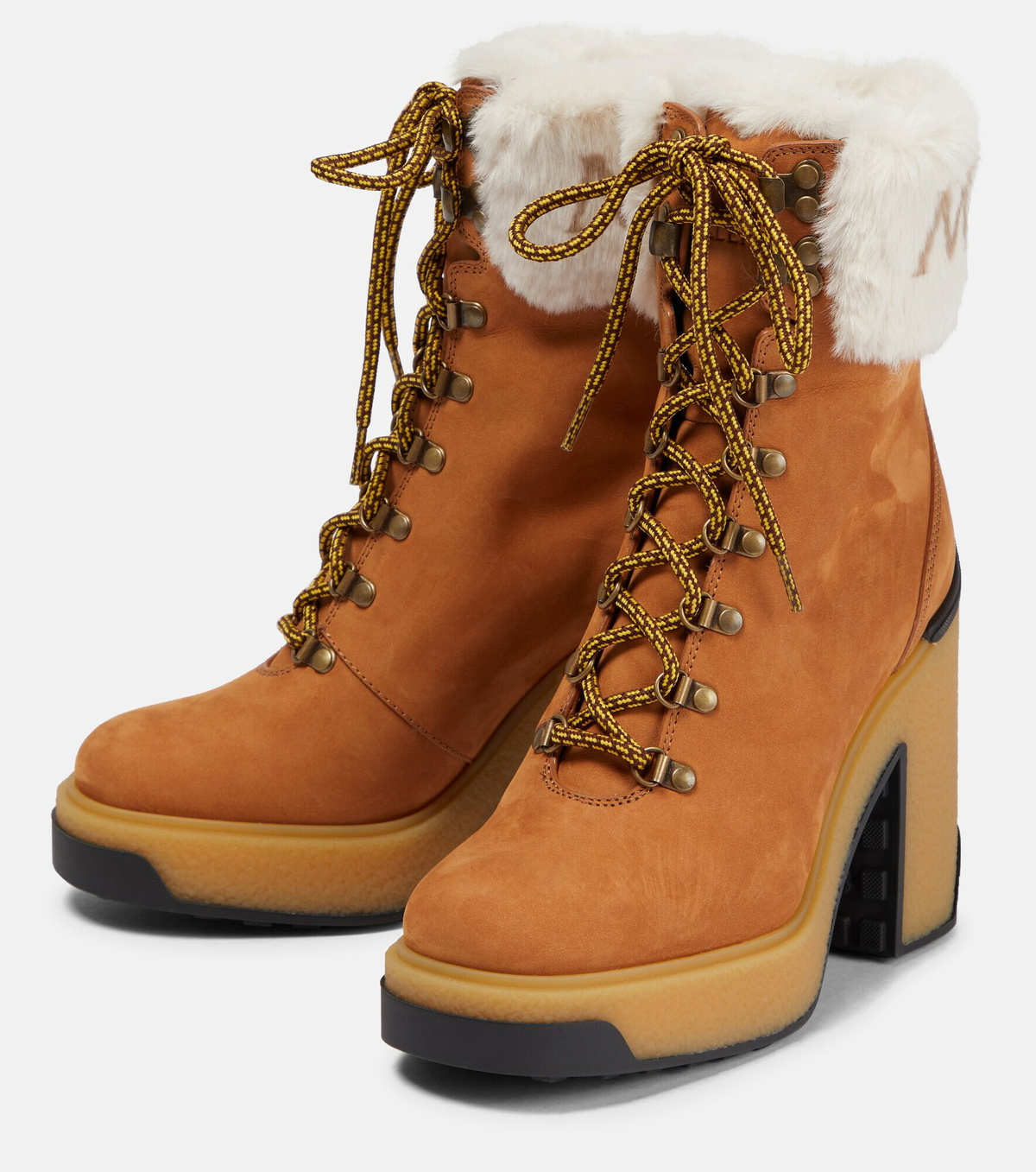 Moncler - Claudia leather ankle boots Moncler