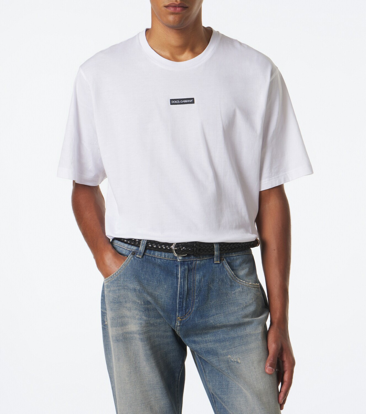 Dolce&Gabbana Logo cotton jersey T-shirt
