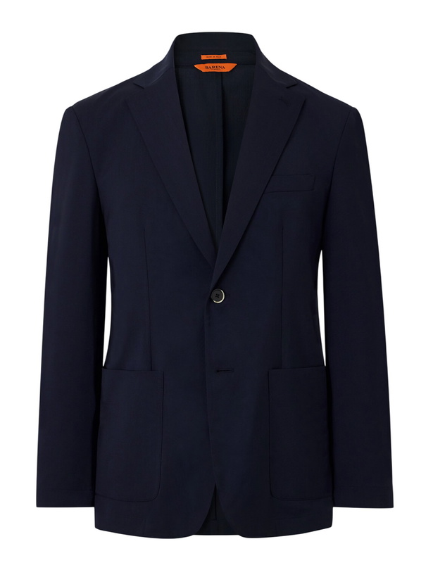 Photo: Barena - Virgin Wool Suit Jacket - Blue