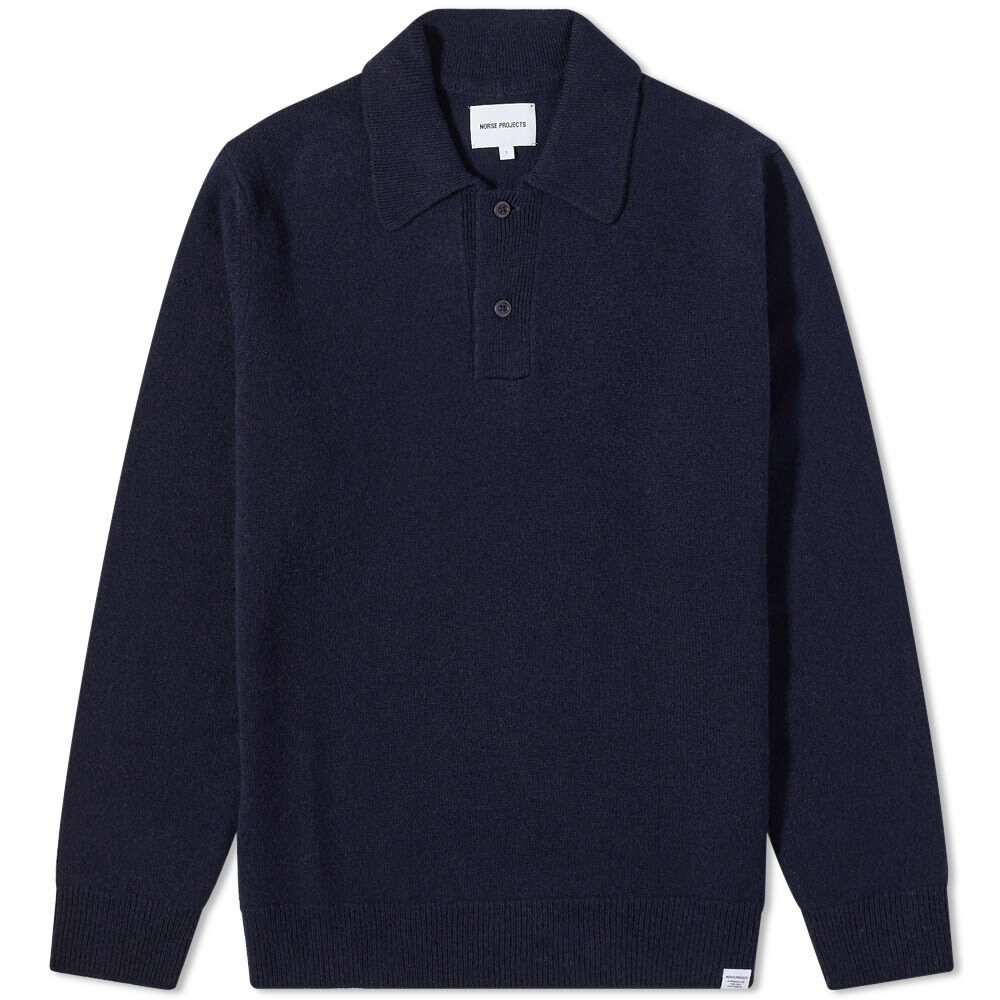 Norse Projects Marco Lambswool Polo