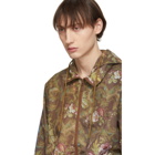 Han Kjobenhavn Brown Flower Track Jacket