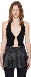 MISBHV SSENSE Exclusive Black Fully Fashioned Tank Top