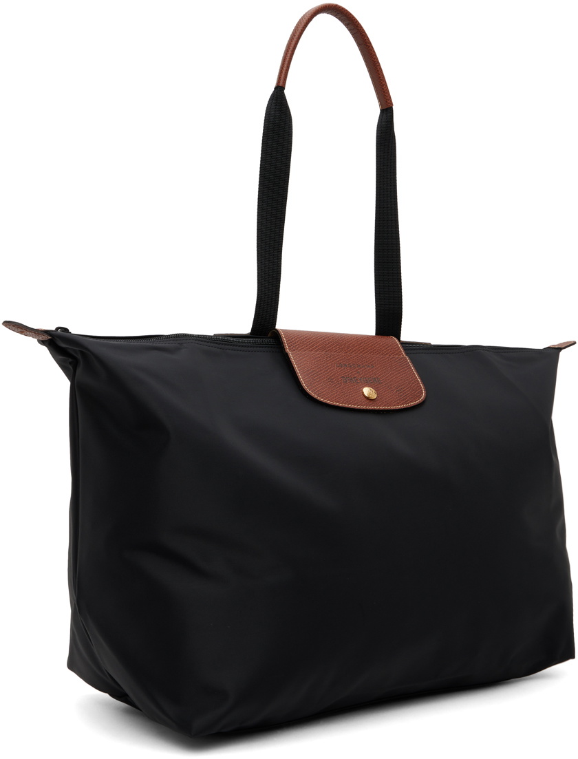 D heygere Black Longchamp Edition Travel Tote D heygere