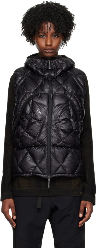 Photo: ROA Black Quilted Down Vest