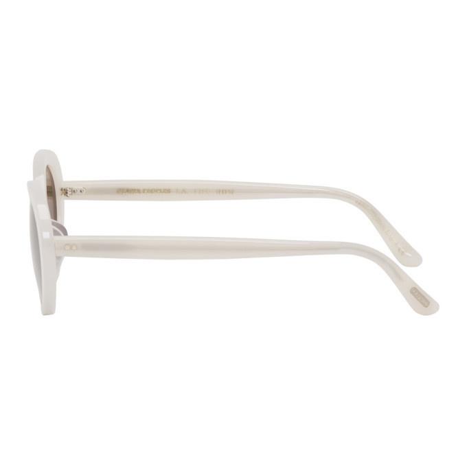 The Row White Parquet Sunglasses