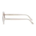 The Row White Parquet Sunglasses