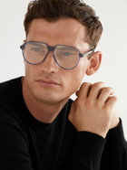 Dior Eyewear - InDior A1I Aviator-Style Acetate and Silver-Tone Optical Glasses