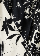 High Lucky Dip Printed Fine-knit Jumper Black