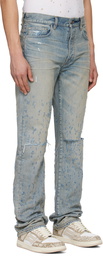 AMIRI Blue Shotgun Jeans