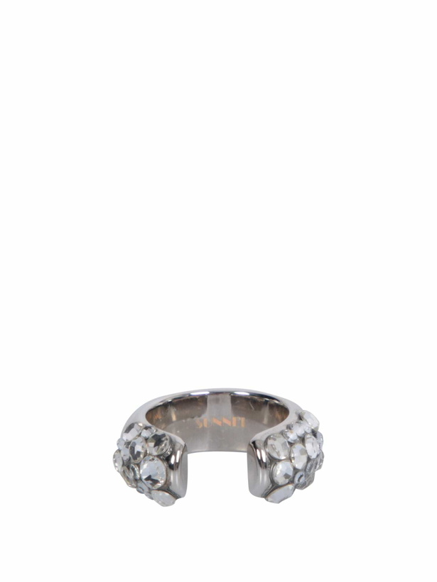 Photo: Sunnei Silver Rhinestone Ring