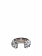 Sunnei Silver Rhinestone Ring