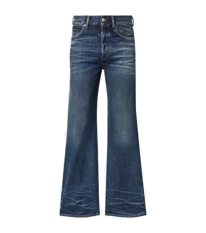 Photo: Acne Studios 2021M mid-rise wide-leg jeans