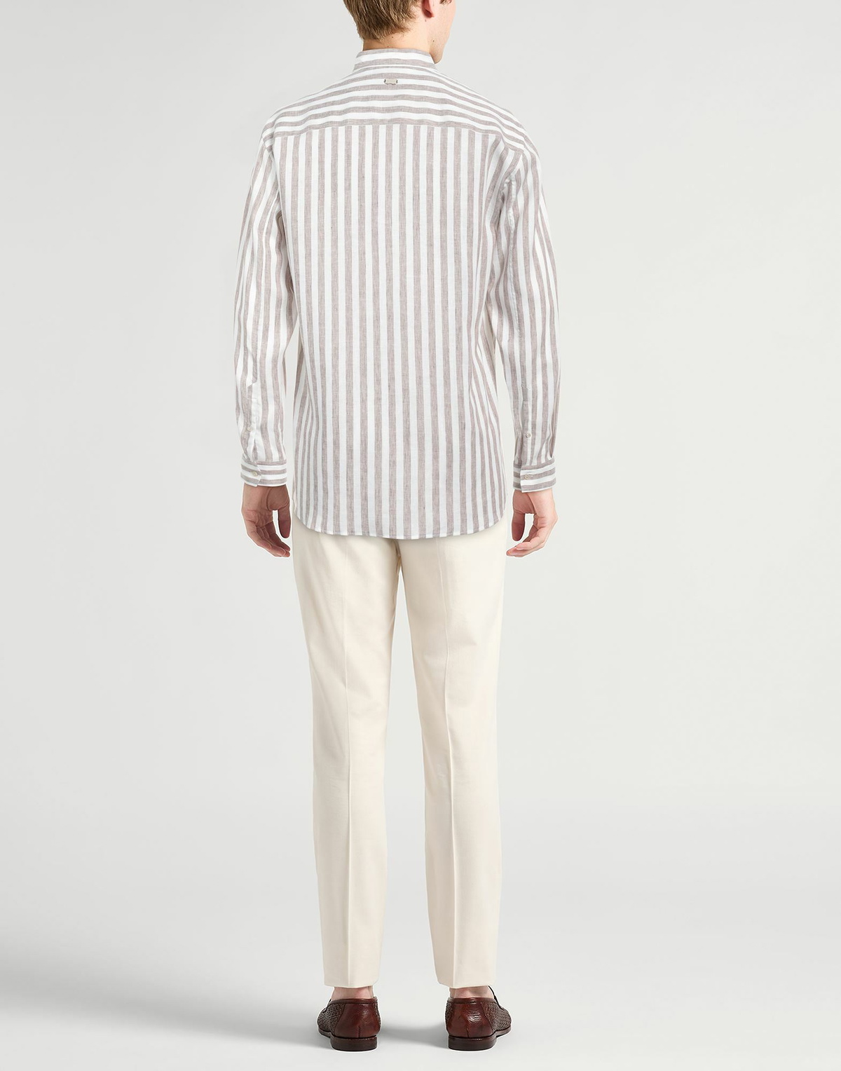 Agnona Mens Shirt in Brown