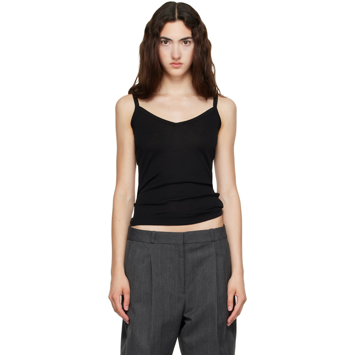 FLORE FLORE Black Isla Camisole