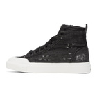 Diesel Black S-Astico Denim Sneakers